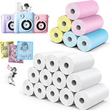 18 Rolls Kids Camera Paper Roll Refill Compatible with Most Instant Print Camera picture