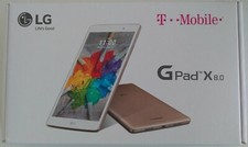 NEW UNLOCKED LG G Pad X 8.0 Gold Tablet, 8 Core Processor, Wi-Fi and 4G LTE picture