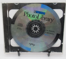 PC PAINTBRUSH: PHOTO LIBRARY 2-DISC PC CD-ROM SET FOR WINDOWS/MAC, SOFTKEY picture