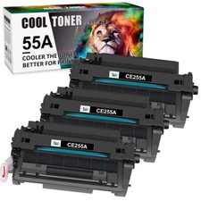 3PK 55A CE255A Toner for HP LaserJet Pro 500 MFP M525DN M521DZ M525F M525C picture