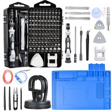 Precision Screwdriver Set, Electronics Repair Tool Kit with Anti Static Black picture