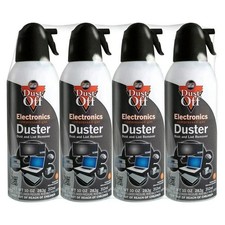 Falcon Dust-Off Electronics Compressed Gas Duster, 10oz - 4 Pack picture