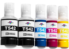 SUBILIMAKER T542 Sublimation Ink Set 5 Bottles 2x140ml 3x70ml for Epson Ecotank picture