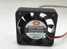 1 PCS SUPERRED Fan CHA4012CS-N DC12V 0.075A 4010 4CM silent fan 2 Pin qqa picture
