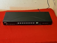 CKL 8.1 HDMI KVM SWITCH 8 PORT  WITH WITH ADAPTER.  picture