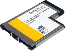 2 Port Flush Mount Expresscard 54Mm Superspeed (5Gbps) USB 3.0 Card Adapter with picture