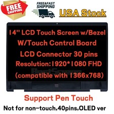 For HP Pavilion X360 14M-DH0001DX 14M-DH1001DX LCD Touch Screen Replacement FHD picture