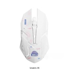 Touhou Project Wireless Optical Mouse Anime Gaming Mouse Collectible Esport Gift picture