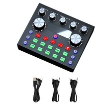 1set V8S Sound Card W/Voice Changer External Audio Devices Wide Compatibility picture