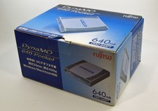 Near mint Works USB-powered Fujitsu 3.5 inch 640MB external MO-drive from Japan picture