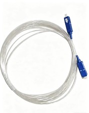 SCSC UPC Single Mode Invisible Flat Fiber Optic Cable FTTH Internet 20M picture