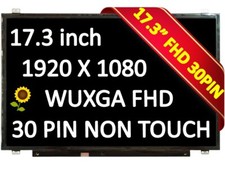 30 pin HP Omen 17-an101la 17T-AN000 LED LCD Screen 17.3