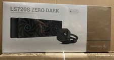 NEW Deepcool LS720S ZERO DARK AIO Liquid Cooler 360mm For AMD & Intel SEALED picture