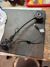 Black USB 2.0 Computer Webcam with Flexible Gooseneck Stand & Base picture