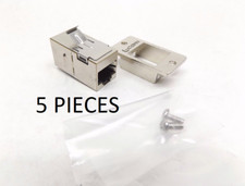 Lot of 5 L-Com Global ECF504-SC5E In-Line Coupler RJ45 8-Position picture