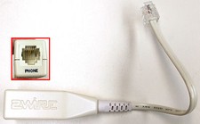 2 Pin RJ11 2Wire DSL HPNA Internet Filter Single-Line Touch Tone Phone LFT4-1 picture
