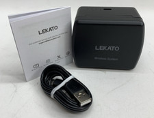 Lekato Air Bridge M02588 Wireless System Portable Black 2.4G with Charging Box picture