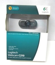 Logitech USB C210 Web Cam V-U0019 Zoom Skype Online Video picture