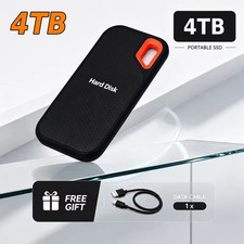 4TB Portable External SSD USB-C High Speed Storage Drive for PC Laptop Mac...... picture