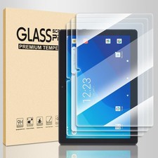 3 Pack Onn 10.1 inch tablet screen protector 9H Tempered Glass Anti-Scratch picture