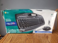Logitech MX5000 9675580403 Wireless Keyboard For Parts No Mouse  picture