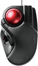Elecom M-HT1URBK Trackball 8 buttons Mouse HUGE Wired Japan new  picture
