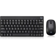 Adesso WKB-1100CB - Wireless Spill Resistant Mini Keyboard & Mouse Combo picture
