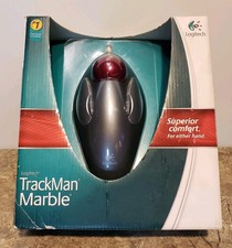 Logitech Trackman Marble Trackball Mouse 4 Button - Brand New in Box 810-000767 picture