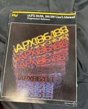Intel iAPX 86/88 186/188 User Manual Programmer Ref: 8086 8088 CPU. picture