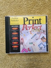Print Perfect Gold 1999 Desktop Publishing Software for Windows PC picture