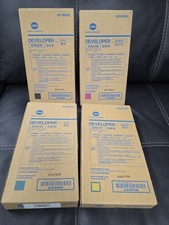 Konica Minolta Lot Of 4, CMYK Developer picture