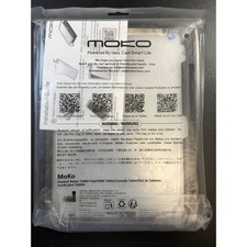 MoKo Black Tablet Case for iPad 10th Generation 2022 10.9 Inch Geometric K12 picture