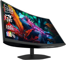 Curved 24-Inch Gaming Monitor 1Ms 100Hz 1500R Displayport HDMI X2 Eye Care 100% picture