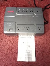 APC BE750BB Back-UPS 10 Outlet Surge Protector Power Supply, W Manual  picture