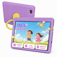 10PCS Android 16 Kids Tablet 24GB 128GB ROM 6000mAh Wifi 5G/2.4G Dual Camera 10