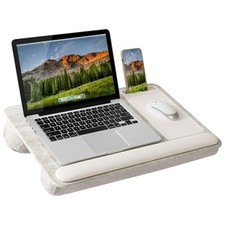 Taj Mahal Marble Lap Desk With Mouse Pad And Phone Slot Portable Lightweight picture