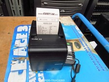 CUSTOM KUBE II Thermal POS Ticket Printer USB SERIAL Cutter INCL PSU - TESTED OK picture