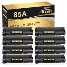8 Pack Toner Compatible With HP 85A CE285A LaserJet P1100 P1102 M1130 M1217nfw picture