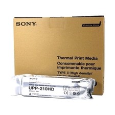 Sony UPP-210HD Thermal Print Media Type II High Density White Roll Paper picture