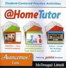 McDougal Littell: Avancemos 1 At Home Tutor PC MAC CD learn spanish study tool picture