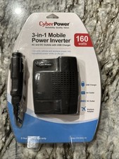 New SEALED  CyberPower 3-In-1 Mobile Power Inverter-Model #CPS160SU-DC picture