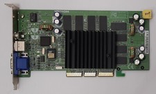 MSI MS-8838 AGP Graphics Card (GeForce3 Ti200, 64MB, TV out, Medion, retro, 2001) picture