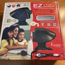 EZ Video Chatkit Ezonics Video Chat Kit Web Cam Camera Headsets New Factory Seal picture