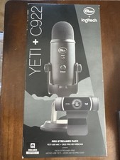 Logitech Yeti + C922 Pro Streamer Pack Mic Webcam NEW SEALED picture