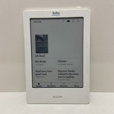 Kobo Touch N905 6” eReader 2GB WiFi White Fully Tested & Working picture