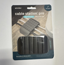 utwire Cable Station Pro Cable Holder Writable Reusable Gray UTW-CS07-GY picture