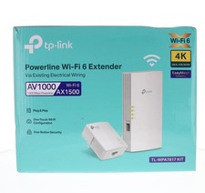 TP-Link TL-WPA7817 KIT Powerline WiFi 6 Extender AV1000 AX1500 EasyMesh picture