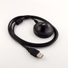 10x USB 2.0 A Male To A Female Extended Base Docking Extension Cable Cord 5ft picture