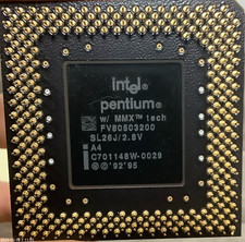 Intel SL26J P1 200Mhz CPU Pentium Processor FV80503200 picture