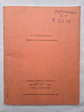 Original Manual for a Processor Technology 3P+S Input/Output Module (S-100) picture